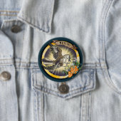 Resist State Bird Florida Mockingbird Button (Beispiel)