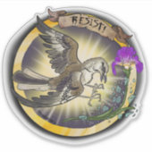 Resist State Bird Tennessee Mockingbird Aufkleber (Vorderseite)