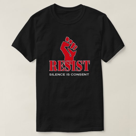 Resist T - Shirt (Design vorne)
