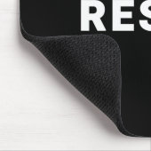 Resist Tee Shirt gegen Trump Mousepad (Ecke)