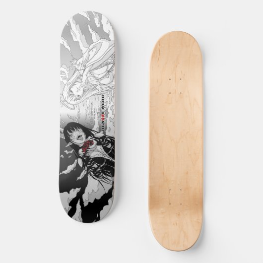Resist temptation skateboard (Vorderseite)