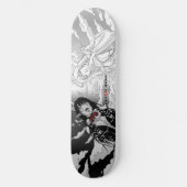 Resist temptation skateboard (Vorderseite)