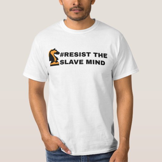 RESIST THE SLAVA MIND T-Shirt (Vorderseite)