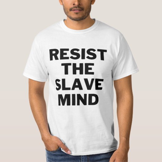 RESIST THE SLAVA MIND T-Shirt (Vorderseite)