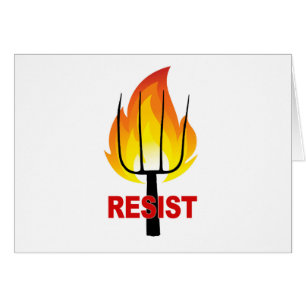 Resist Torch und Pitchfork