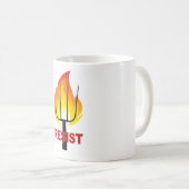 Resist Torch und Pitchfork Kaffeetasse (VorderseiteRechts)