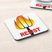 Resist Torch und Pitchfork Untersetzer (Linke Seite)