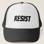 "Resist" - Trucker Hat Truckerkappe (Vorderseite)