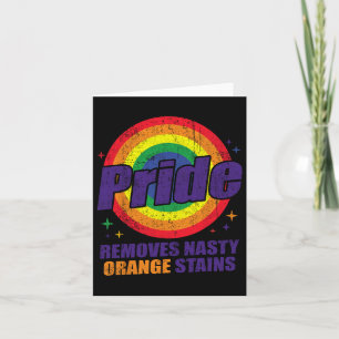 Resist Trump Entfernen Eklige Orangenstasten Lgbtq Karte