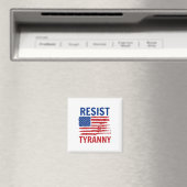 Resist Tyranny Republikaner Konservative 2. Änderu Magnet (In Situ (Geschirrspüler))