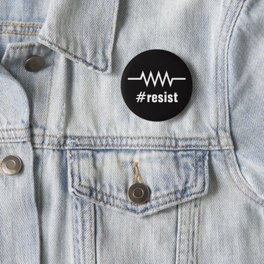 Resistance Hashtag Button (Beispiel)
