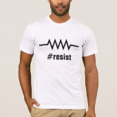 Resistance Hashtag T-Shirt (Vorderseite)