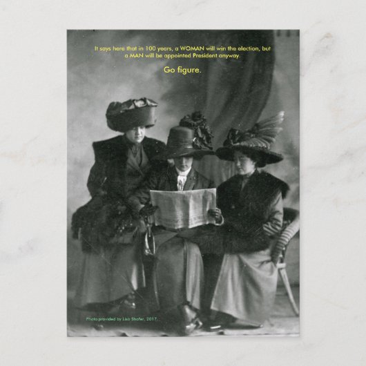 Resistance Ladys Postcard Postkarte (Vorderseite)