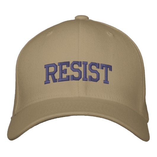 Resistent bestickter Hut, einfache FlexFit-Wollkap Bestickte Baseballkappe (Vorderseite)