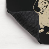Resistent Pinguine Activism Grafik, die wir mit Pe Mousepad (Ecke)