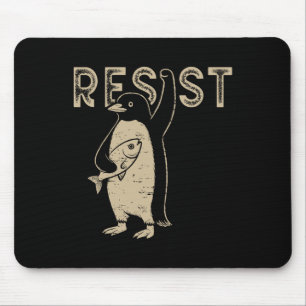 Resistent Pinguine Activism Grafik, die wir mit Pe Mousepad