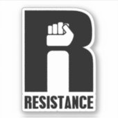 Resistenz Aufkleber (Vorderseite)