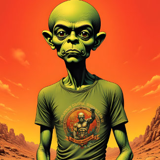 Resistenz des roten Planeten T-Shirt