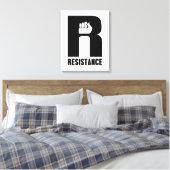 Resistenz Leinwanddruck (Insitu (Schlafzimmer))