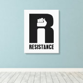 Resistenz Leinwanddruck (Insitu (Holzboden))