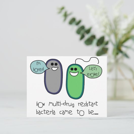 Resistenz Postkarte (Stehend Vorderseite)