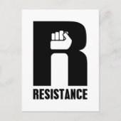 Resistenz Postkarte (Vorderseite)