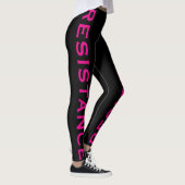 Resistenz Rosa Schwarzer Resistent Leggings (Rechts)