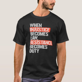RESISTENZ WIRD ZOLL T-Shirt