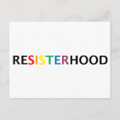 Resisterhood Postkarte (Vorderseite)