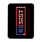 RESISTIEREN | Flagge der Vereinigten Staaten Magnet (Vertikal)