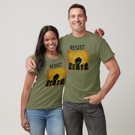 RESISTIEREN / INDIVISIBLER T - SHIRT mit MAY DAY L (Unisex)