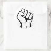 RESISTIEREN RUNDER AUFKLEBER (Tasche)