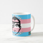 RESISTIEREN SIE DIE GENDER BORG TASSE! KAFFEETASSE (VorderseiteRechts)