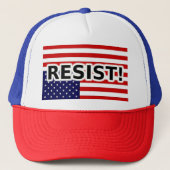 RESISTIEREN! TRUCKERKAPPE (Vorderseite)