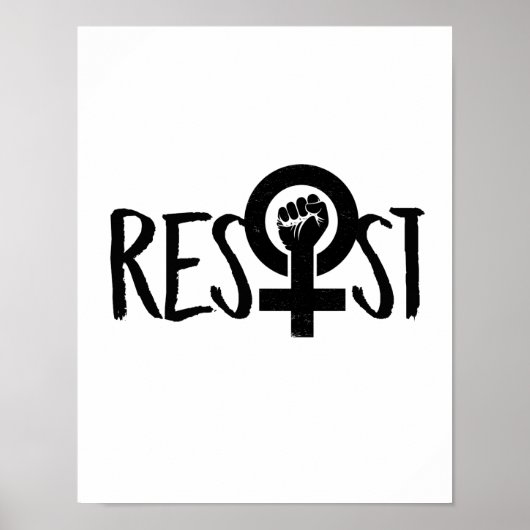 RESISTIEREN UND BEKÄMPFEN — POSTER (Vorne)