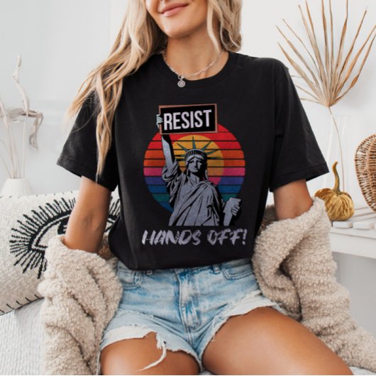 RESISTISCHE Hände von der Freiheitsstatue T-Shirt