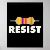 Resistor Electrical Engineering Poster (Vorne)
