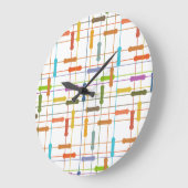 Resistoren Große Wanduhr (Winkel)