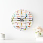 Resistoren Große Wanduhr (Zuhause)