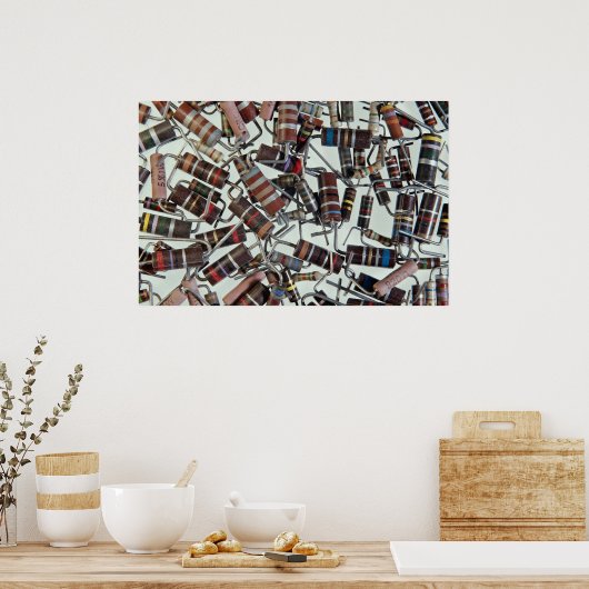 Resistoren Poster (Küche)