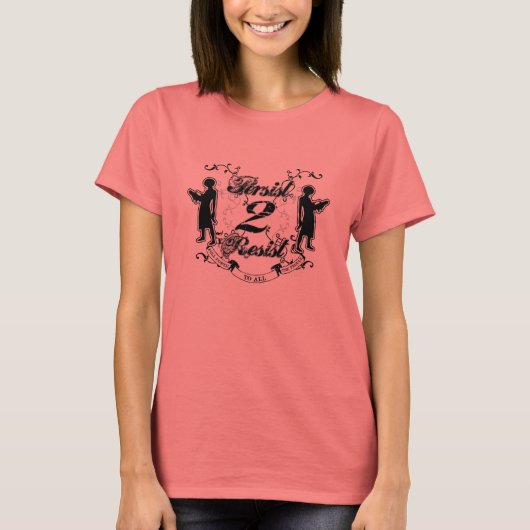 resistsheba T-Shirt (Vorderseite)