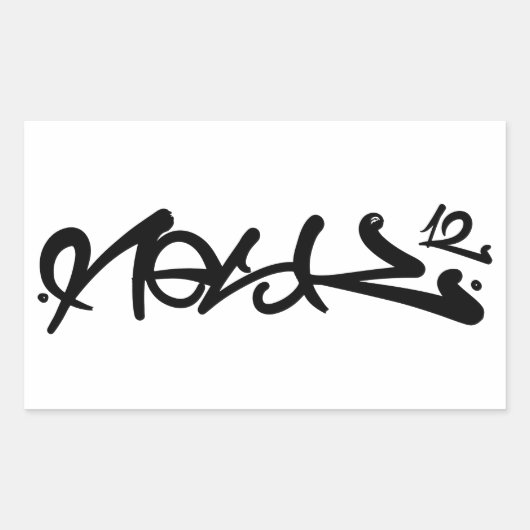 Resk 12 Sticker (Vorderseite)