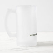 Resolutes Mädchen OMC Mattglas Bierglas (Links)