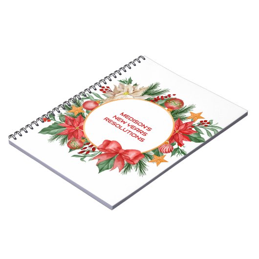 Resolutionen der nächsten Jahre Notizblock (Linke Seite)