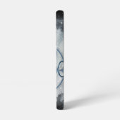 Resonant Sound Wave Calla Lily Samsung Galaxy Hülle (Linke Seite)