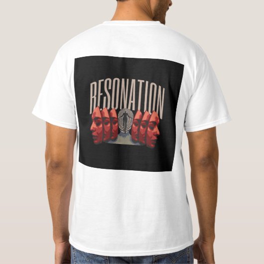 Resonanzkunst T-Shirt (Rückseite)