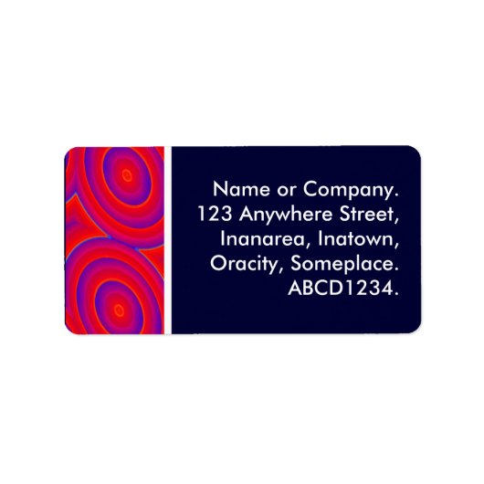 Resonat II Adressaufkleber (Vorne)