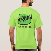 Resopal-grüner T - Shirt (Rückseite)