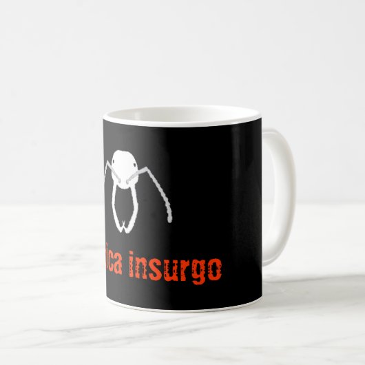 Resopal Insergo Kaffee-Tasse Kaffeetasse (VorderseiteRechts)