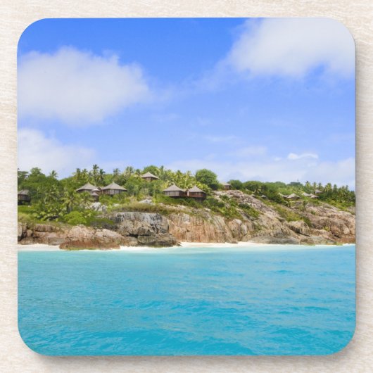 Resort Fregate Island (PR) Getränkeuntersetzer (Vorderseite)